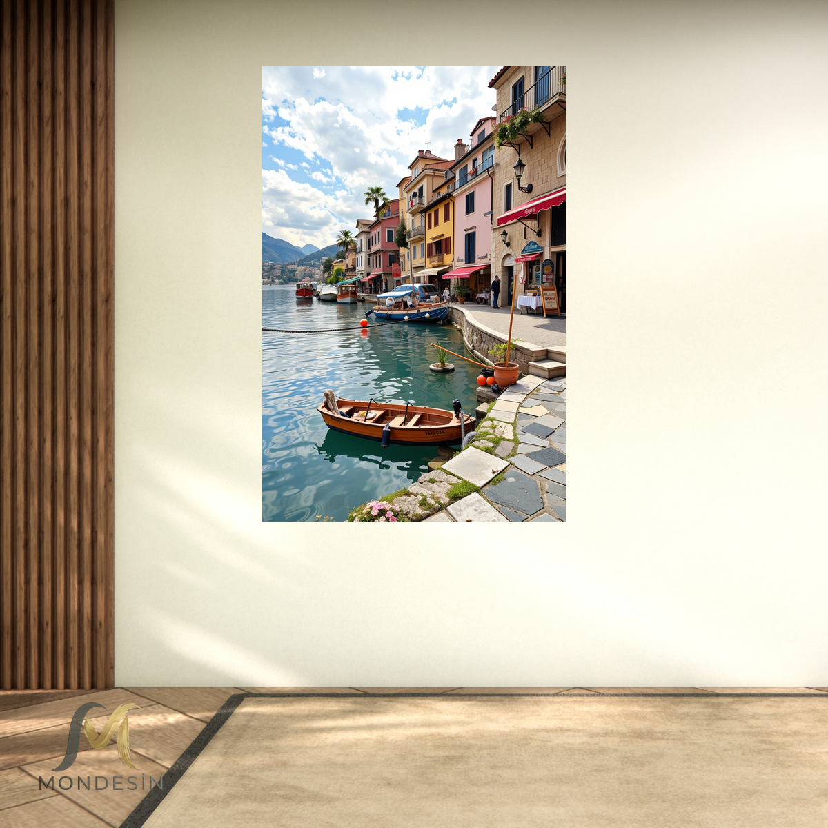 Akdeniz Sahil Kanvas Tablo Hediyelik