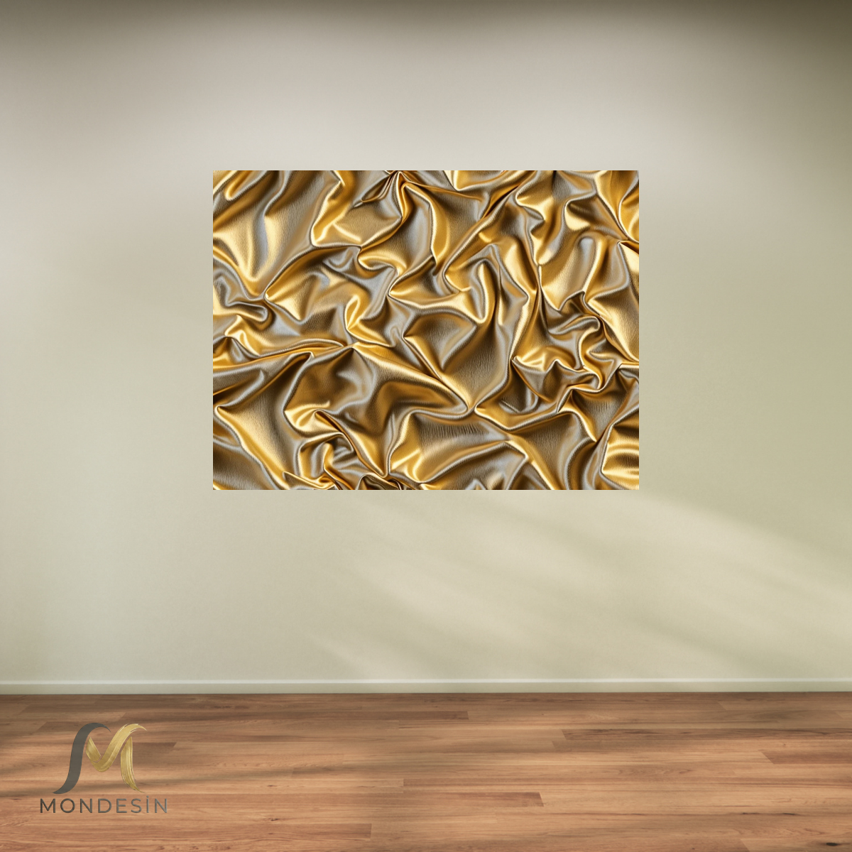 Altin Kumas Kanvas Tablo Hediyelik